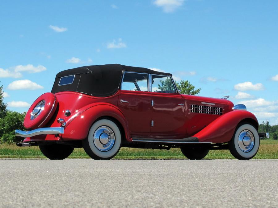 Auburn 852 SC Dual Ratio Phaeton 1936 года  (фото 10 из 15)